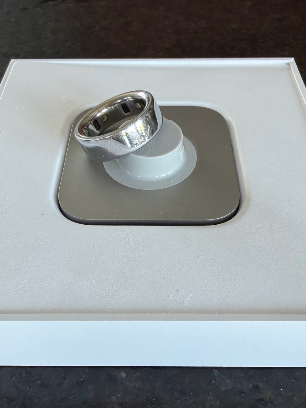 Silver Oura 4 - size 10